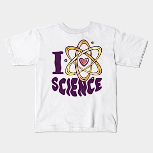 I love science Kids T-Shirt